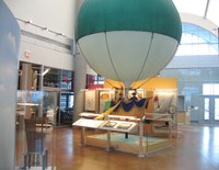 Channel Crossing Exhibit at the Balloon Museum Channel Crossing Exhibit at the Balloon Museum