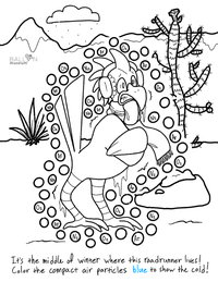 Coloring Page- Cold Coloring Page- Cold