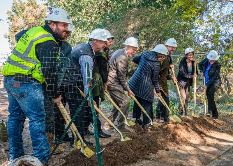 Groundbreaking for “Lebanon and Beyond” at the ABQ BioPark Botanic Garden Groundbreaking for “Lebanon and Beyond” at the ABQ BioPark Botanic Garden