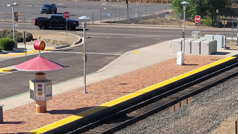 Bike Railrunner Lockers Section Highlight Block