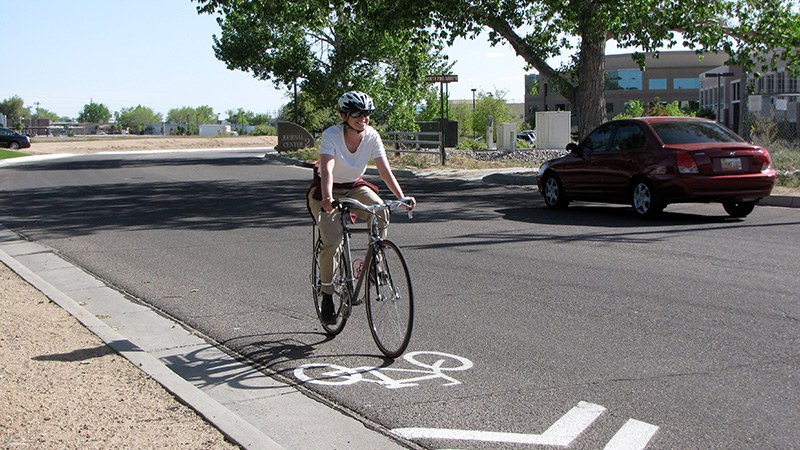Biking for Transportation Section Highlight Block