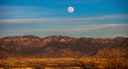 Moonrise Over the Sandias Section Block