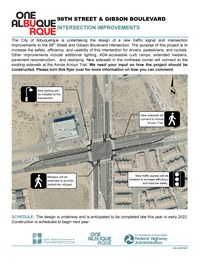 98th Street and Gibson Boulevard Intersection Improvements Project