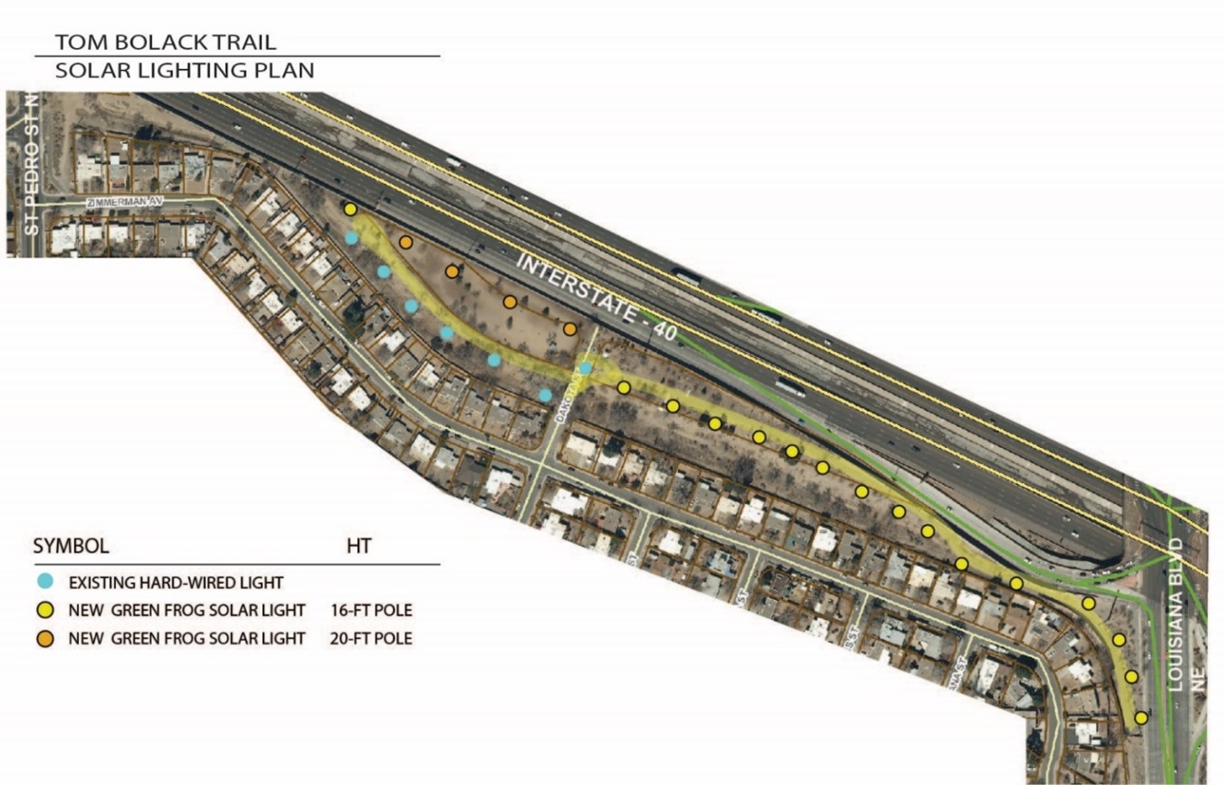 Tom Bolack Park - Trail Paving and Lighting Improvements