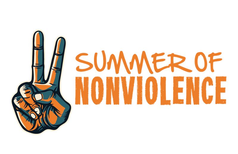 Summer of Nonviolence Logo White