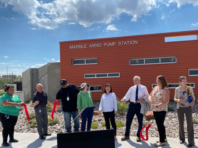 City Pumps Up Flood Relief with Marble Arno Pump Station City Pumps Up Flood Relief with Marble Arno Pump Station