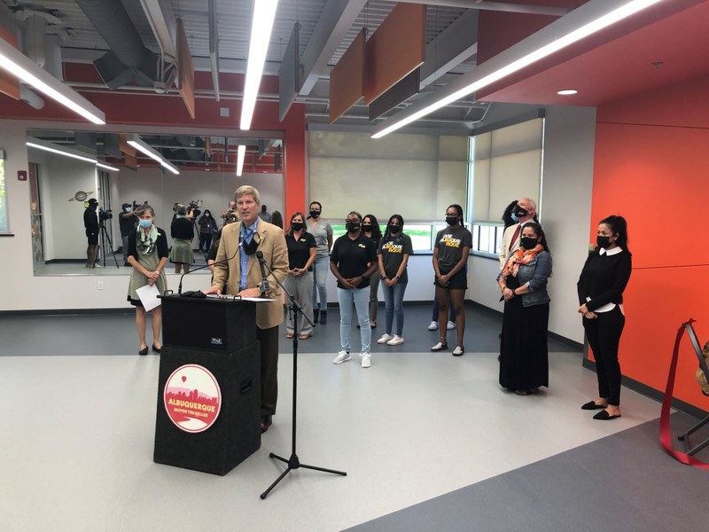Mayor Tim Keller, Councilor Isaac Benton Unveil Expansion of Dennis Chavez Community Center Mayor Tim Keller, Councilor Isaac Benton Unveil Expansion of Dennis Chavez Community Center