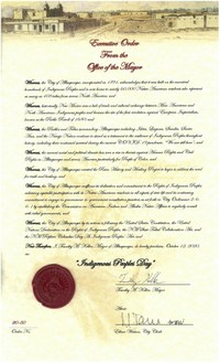 Mayor Tim Keller Proclaims October 12 as Indigenous People’s Day