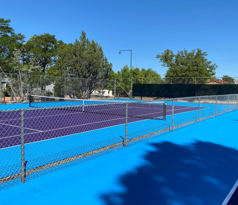 Parks & Recreation Serves Up New Tennis Courts at Wellesley Park Parks & Recreation Serves Up New Tennis Courts at Wellesley Park