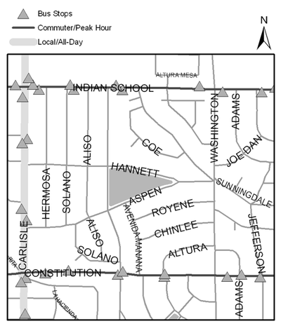 Map of Altura Park