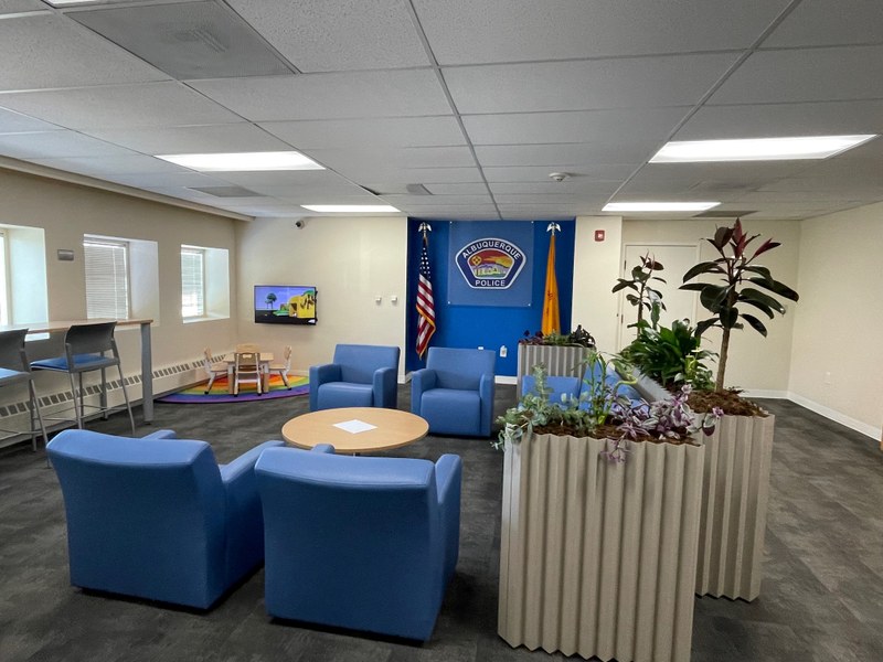 APD unveils remodeled Family Advocacy Center lobby APD unveils remodeled Family Advocacy Center lobby