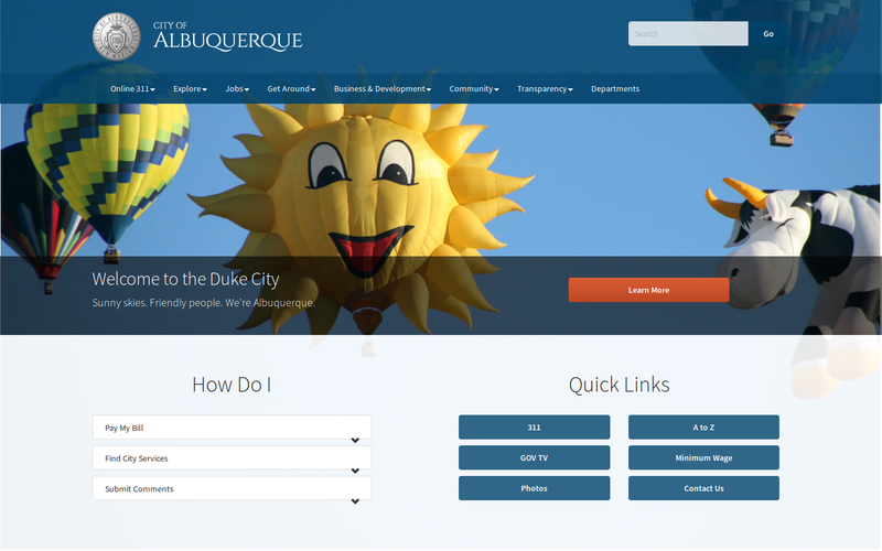 Albuquerque Launches Mobile-Friendly Website Redesign Albuquerque Launches Mobile-Friendly Website Redesign